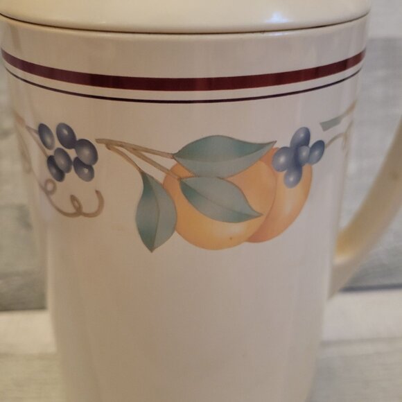 Vintage Corning Ware Abundance Thermal Carafe 1 Qt Insulated Beverage Pitcher - Picture 2 of 5